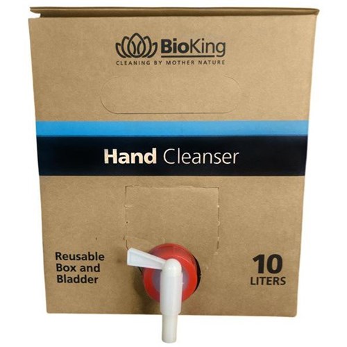 BioKing Cleaner Dispenser Box Hand Cleanser 10L | OfficeMax NZ