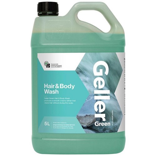 Geller Green Hair & Body Wash 5L