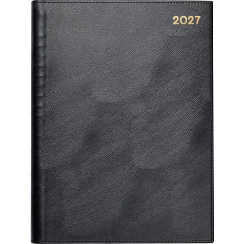 Winc A43 1 Hour Appointment Diary A4 Week To View 2027 Black