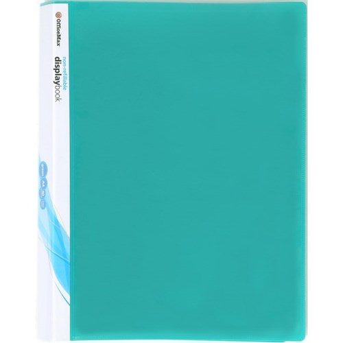 OfficeMax A4 Display Book Insert Cover 40 Pocket Green