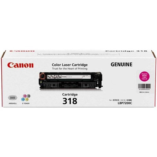 Canon CART318M Magenta Laser Toner Cartridge
