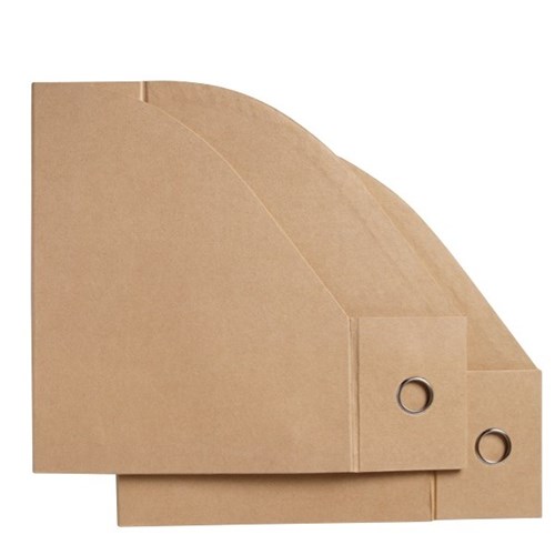 technology pulp magazine paper Pack Organisers OfficeMax Magazine Eco Foldable Box of 2 Desk File,