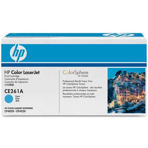 HP 647A Cyan Laser Toner Cartridge CE261A