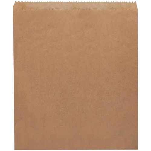 Brown Paper Bags Flat No.6 235x300mm, Pack of 500