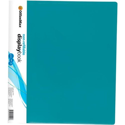 OfficeMax A4 Display Book 20 Pocket Green OfficeMax NZ