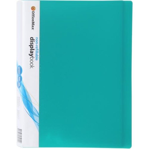 OfficeMax A4 Display Book 40 Pocket Green OfficeMax NZ