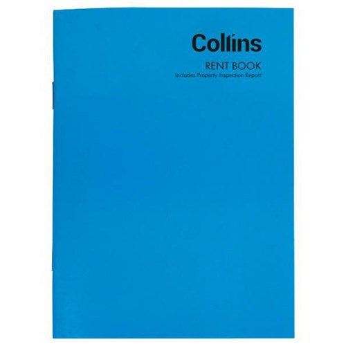 Collins Rent Book 102x148mm 12 Leaves