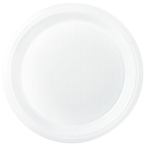 Plastic Plates, Round, 230mm, Pack of 50 OfficeMax NZ