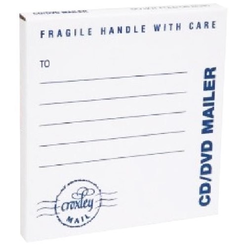 Cardboard CD/DVD Mailer OfficeMax NZ