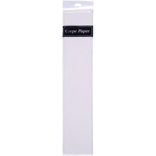 Crepe Paper 500mmx2m White