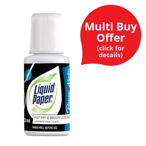 Liquid Paper White Correction Fluid OfficeMax NZ