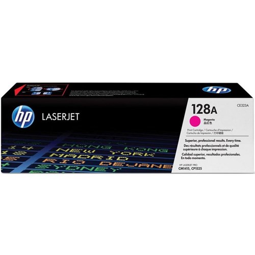 HP 128A Magenta Laser Toner Cartridge CE323A