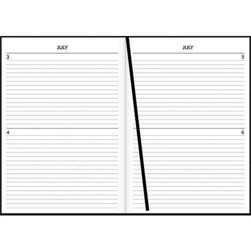 Collins A52 Mid Year Diary A5 2 Days Per Page 1 July to 30 June Any Year