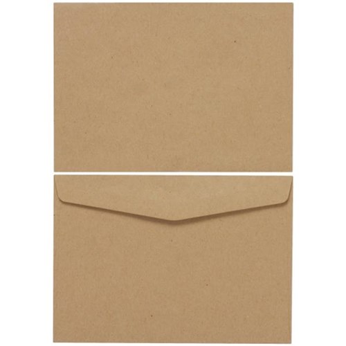 Croxley C6 Banker Envelopes Tropical Seal Manilla 133026, Box of 500