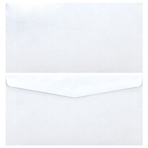 Croxley DLE Banker Envelopes Tropical Seal White 133005, Box of 500