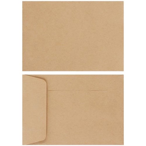 Croxley E4 Wage Envelopes Peel & Seal Manilla 133234, Pack of 100