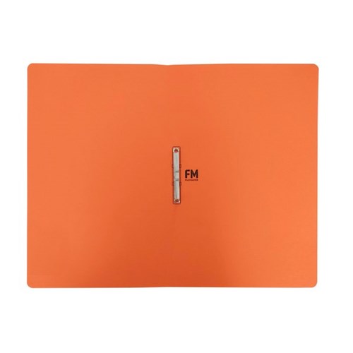 OfficeMax Manilla Folders Foolscap Orange, Pack of 10