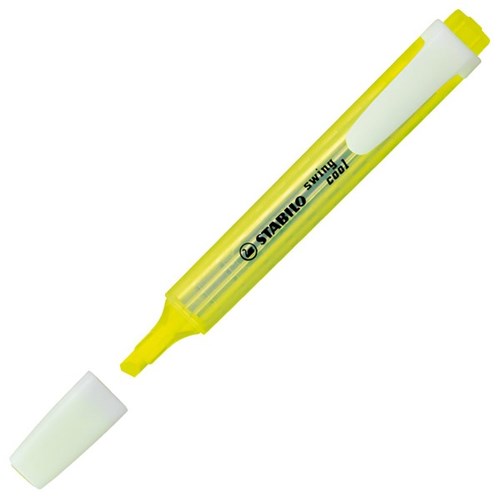 Stabilo Yellow Swing Cool Highlighter Chisel Tip