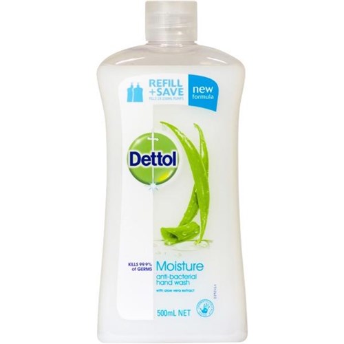 Dettol Antibacterial Hand Wash Refill 500ml OfficeMax NZ