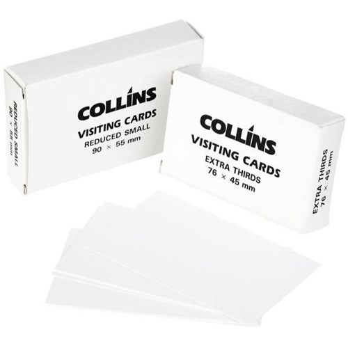 Visiting Cards 90x55mm, Pack of 52