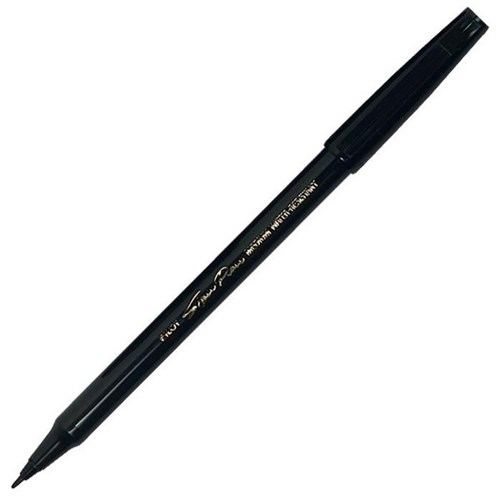 Pilot Sign Black Fibre Pen 0.6mm Medium Tip