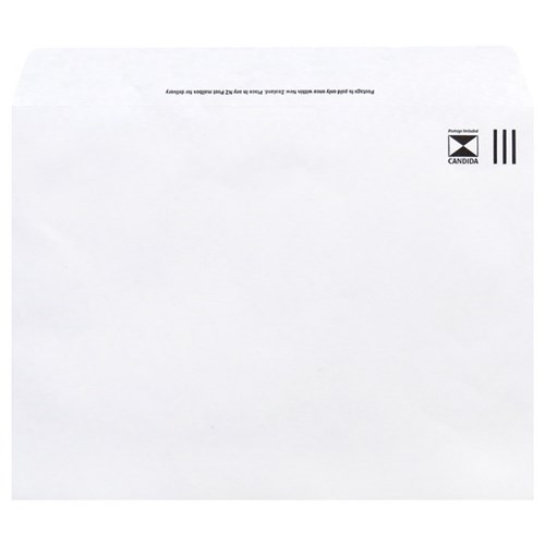 Candida C4 Postage Paid Envelopes Seal Easi White 133708, Box of 250