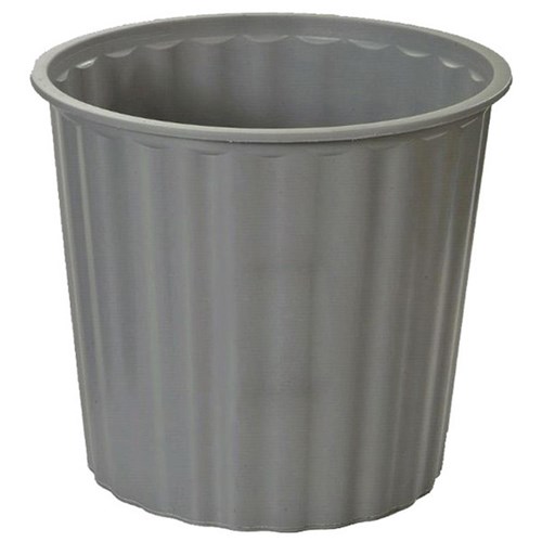 Plastic Rubbish Bin 13L 300mm Grey