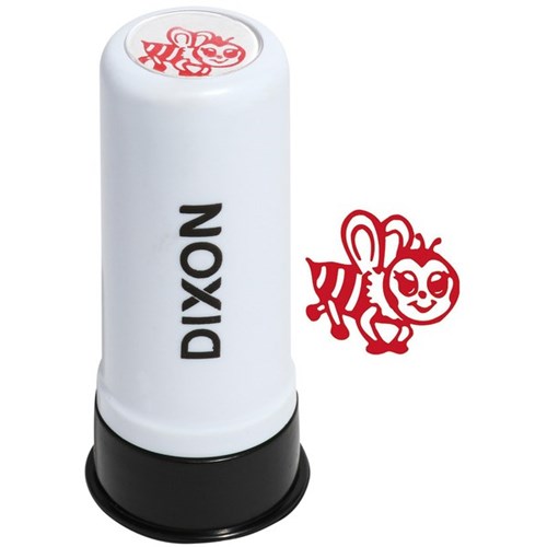 Dixon 062 Self-Inking Stamp Bee Red