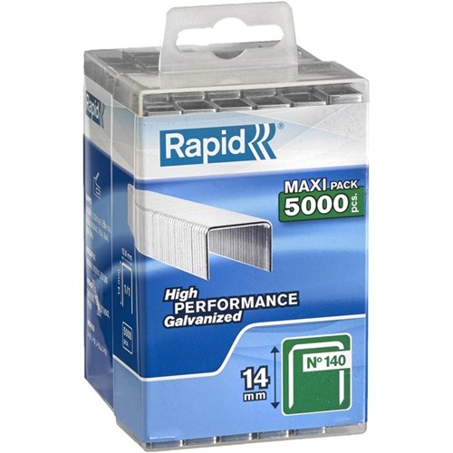 Rapid Staples 140/14 14mm, Pack of 5000