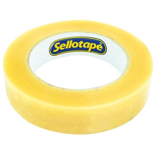Sellotape 1503 Vinyl Packaging Tape Low Noise 24mm x 100m Clear OfficeMax NZ