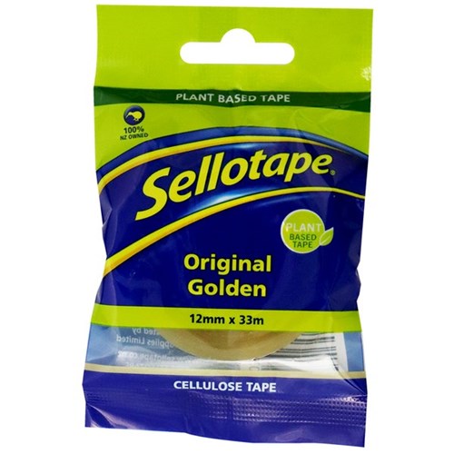 Sellotape 1100 Cellulose Tape 12mm x 33m Clear