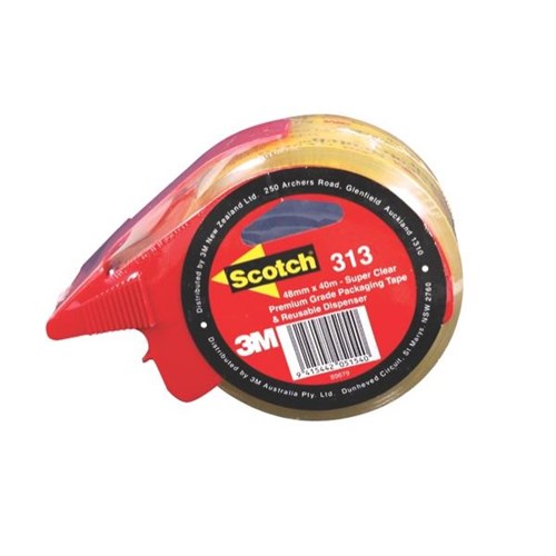 Scotch® 313 Packaging Tape Dispenser & Tape 48mm OfficeMax NZ