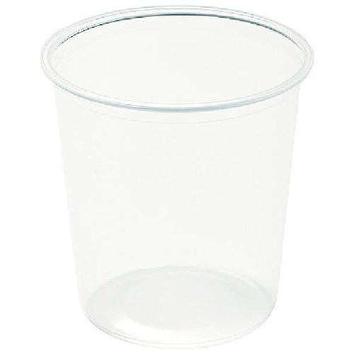 Translucent Plastic Containers 880ml, Pack of 50