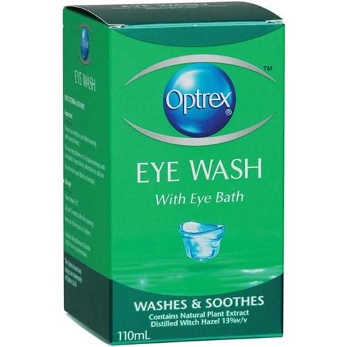 Optrex Eye Wash Solution 110ml OfficeMax NZ