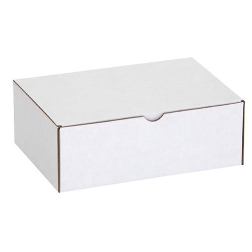 Die Cut Box E Flute 250x185x92mm White OfficeMax NZ