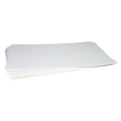 Greaseproof Paper 38gsm 485 x 740mm White, Pack of 500