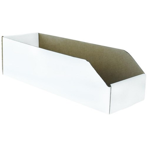 Part Box Carton Tray 100x298x86mm White