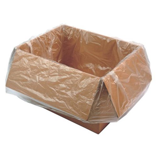 Poly FS5 Carton Liner Bags 560x360x560mm 16 micron Clear, Carton of 1000