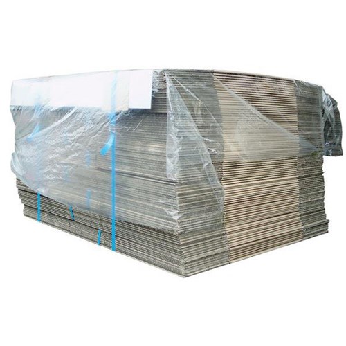 Pallet Covers High Density 1680x1680mm 16 Micron Clear, Roll of 250