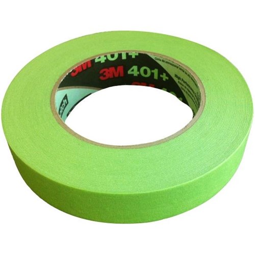 3M™ 401+ Masking Tape 12mm x 55m Green OfficeMax NZ