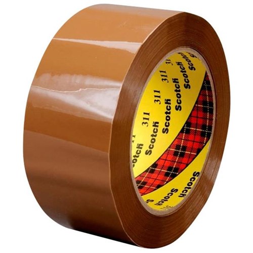 Scotch® 311 Packaging Tape 48mm x 100m Brown OfficeMax NZ