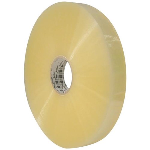 3M™ 371 Machine Packaging Tape 48mm x 1500m Clear OfficeMax NZ