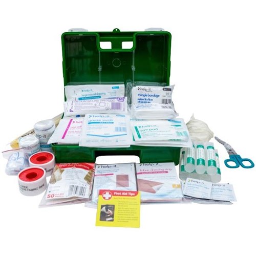 OfficeMax Industrial First Aid Kit Hard Pack Wall Mountable 1-25 Person