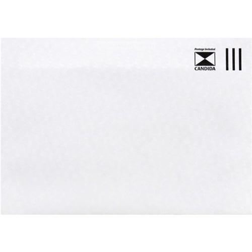 Candida C5 Postage Paid Envelopes Seal Easi White 133704, Box of 250