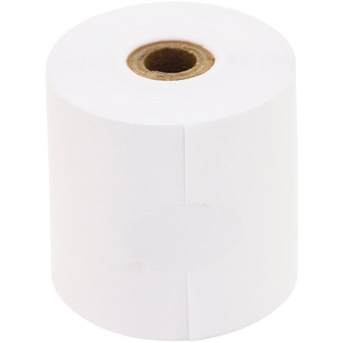 OfficeMax C101 Cash Register Paper Rolls 1 Ply 57x57mm, Box of 10