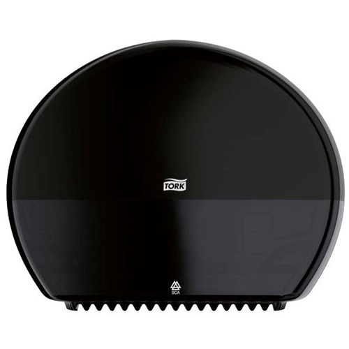 Tork T2 Jumbo Mini Toilet Tissue Dispenser 555008 Black