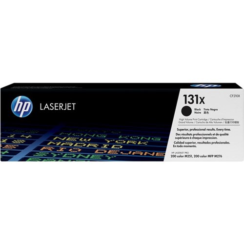 HP 131A Black Laser Toner Cartridge High Yield CF210X