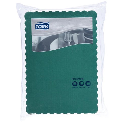 Tork Placemats Green 350x245mm, Carton of 1000