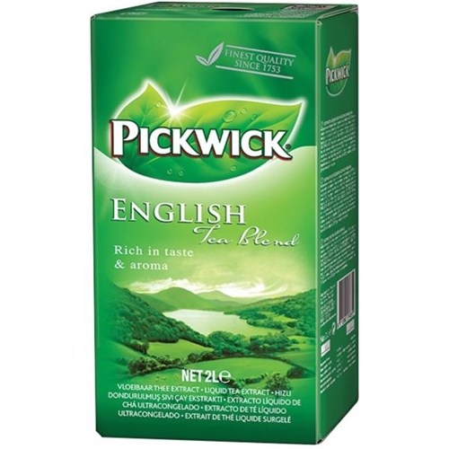 Pickwick English Tea Blend Liquid Vending Refill 2L