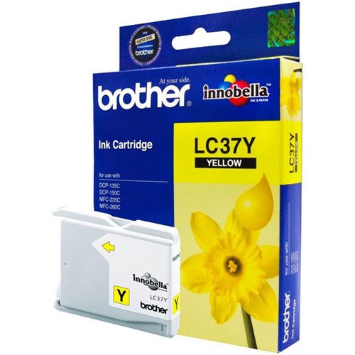 Brother LC37Y Yellow Ink Cartridge